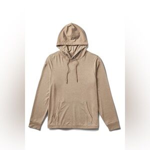 Vuori Sunday Element Hoodie Men Size L (heather camel)
